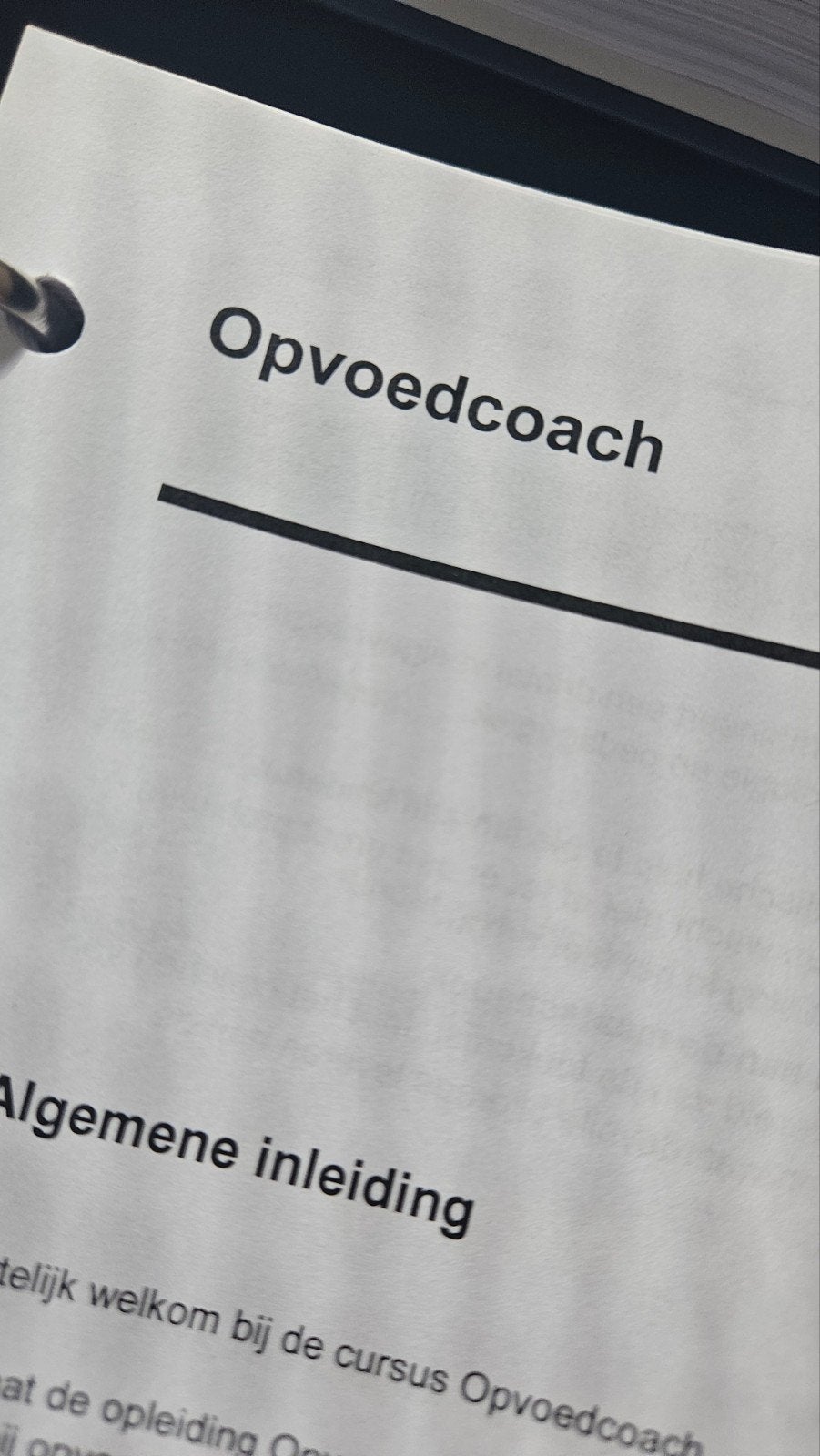 Cursus Opvoedcoach - Algemene Inleiding, Laudius, Ophalen of Verzenden, Zo goed als nieuw, Gamma