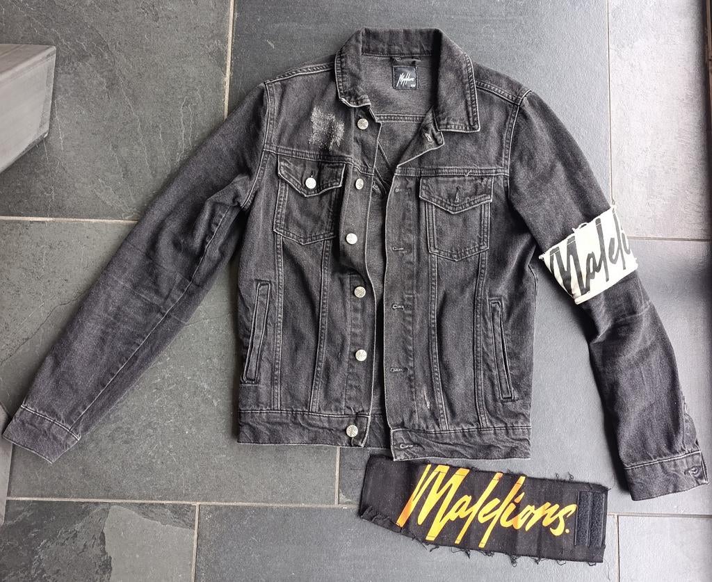 Spijkerjack / denim jacket / spijkerjas XXS, Kinderen en Baby's, Kinderkleding | Maat 170, Zo goed als nieuw, Jongen, Jas, Ophalen of Verzenden