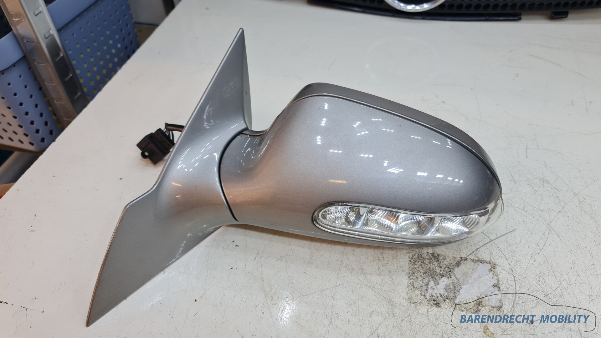 Buitenspiegel Mercedes W209 CLK Klasse 9-PINS facelift links, Gebruikt, Mercedes-Benz AG, Mercedes-Benz, Ophalen of Verzenden