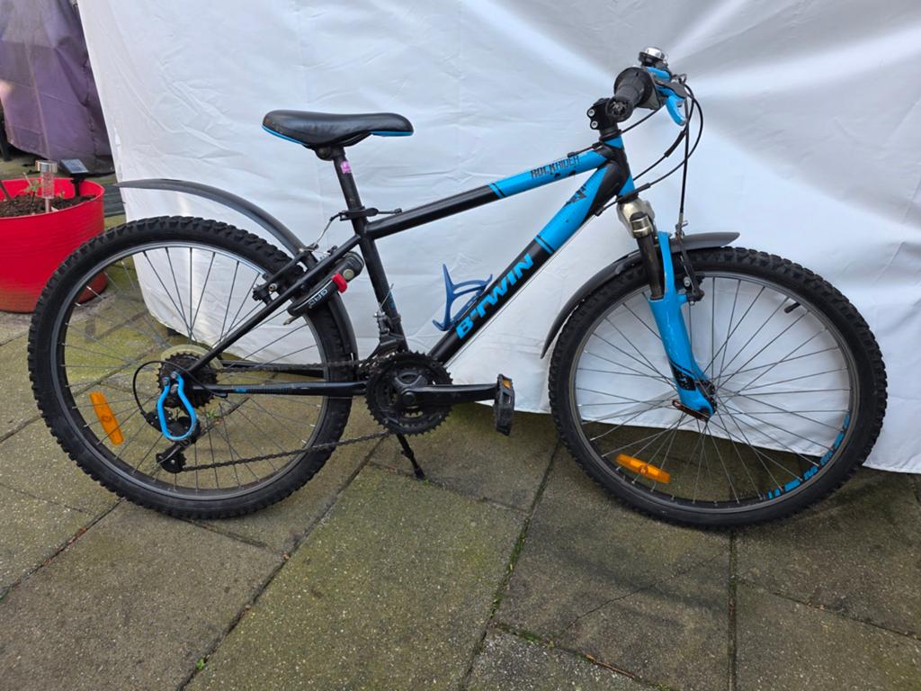 Mountainbike BTWIN Jonges fiets, Fietsen en Brommers, Fietsen | Mountainbikes en ATB, Overige merken, Gebruikt, 45 tot 49 cm, Ophalen of Verzenden