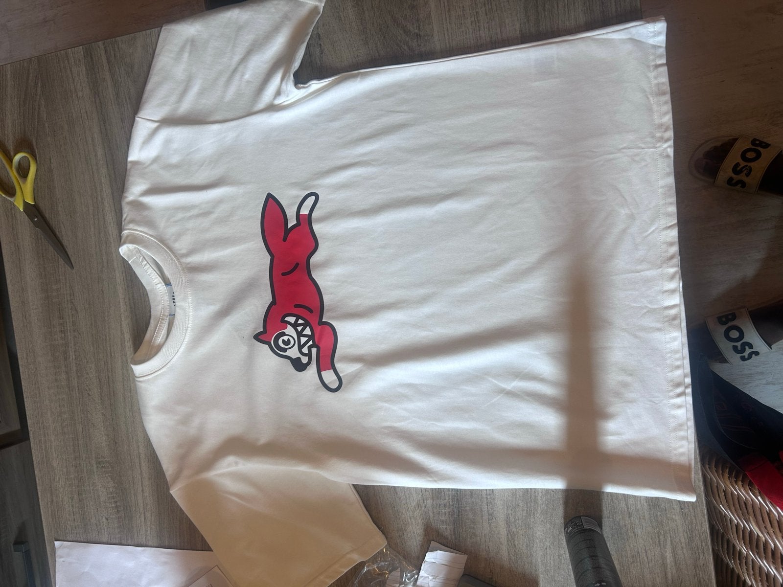 Ice Cream T-shirt - Maat M, Ophalen of Verzenden, Nieuw, Maat 48/50 (M), Wit