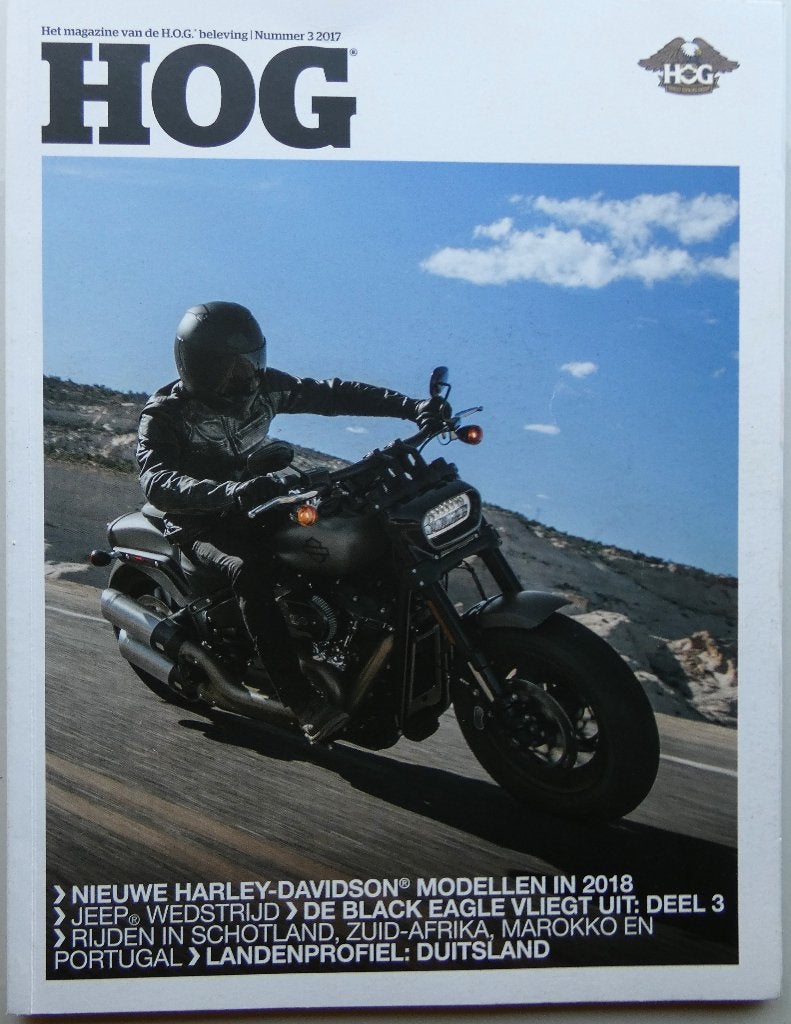 HOG 3 2017 modeljaar 2018 Street Glide James Bond, Ophalen of Verzenden, Harley-Davidson of Buell
