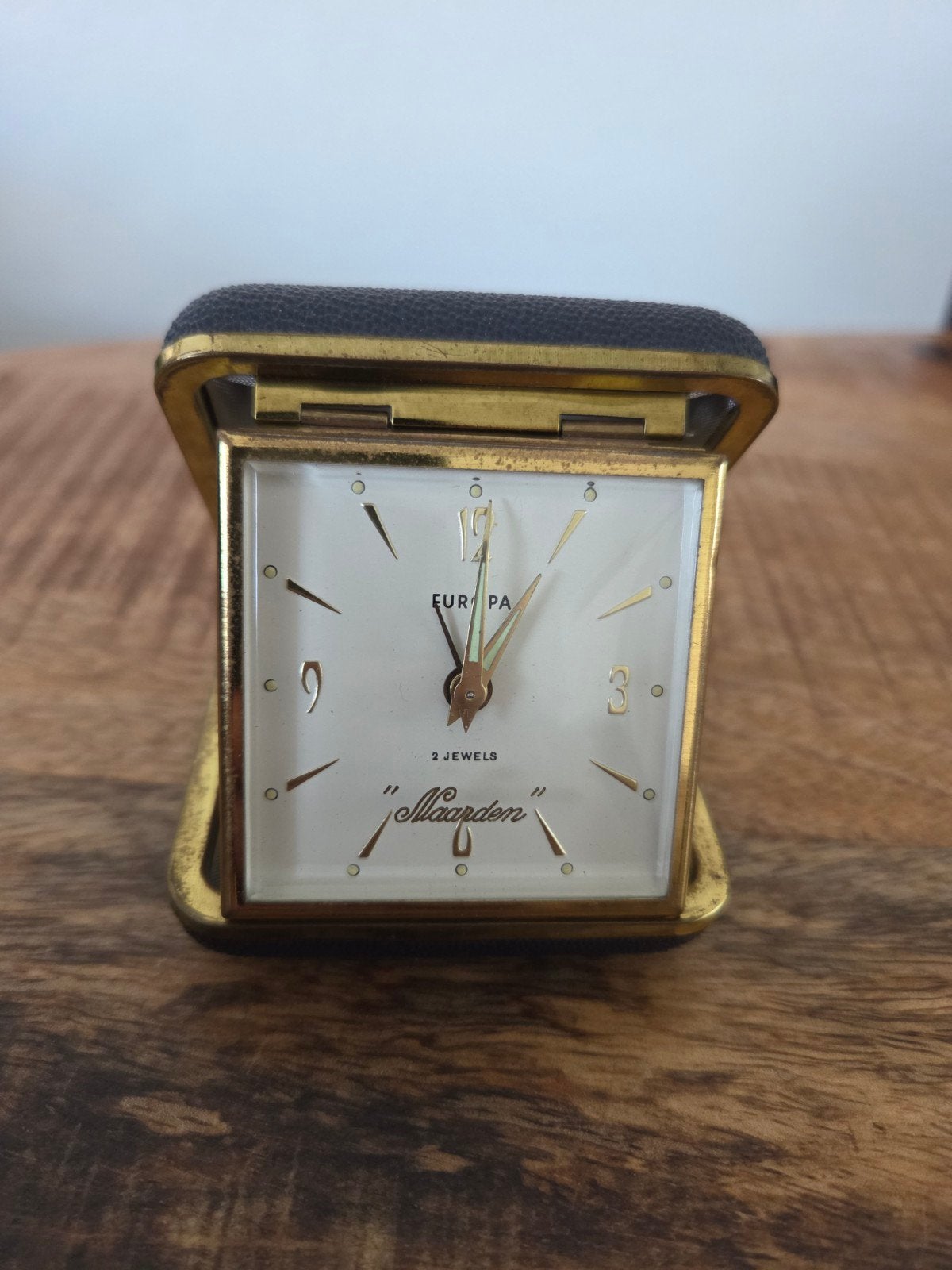 vintage reiswekker, Europa 2 jewels, Ophalen of Verzenden