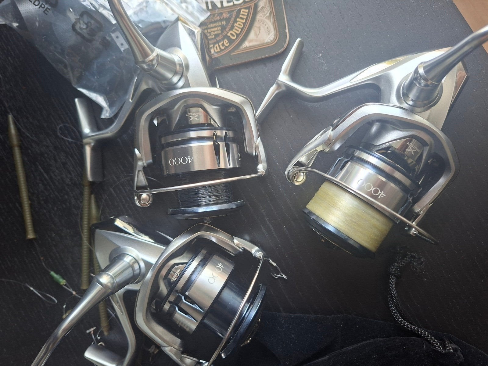 Shimano Stradic FL2500, FL3000 en FL4000, Ophalen of Verzenden, Zo goed als nieuw, Molen
