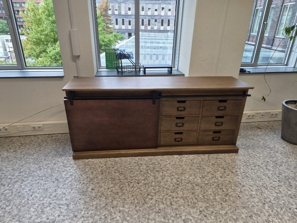 2x Peppermill Berlin Dressoir Industrieel Schuifdeur CS27362