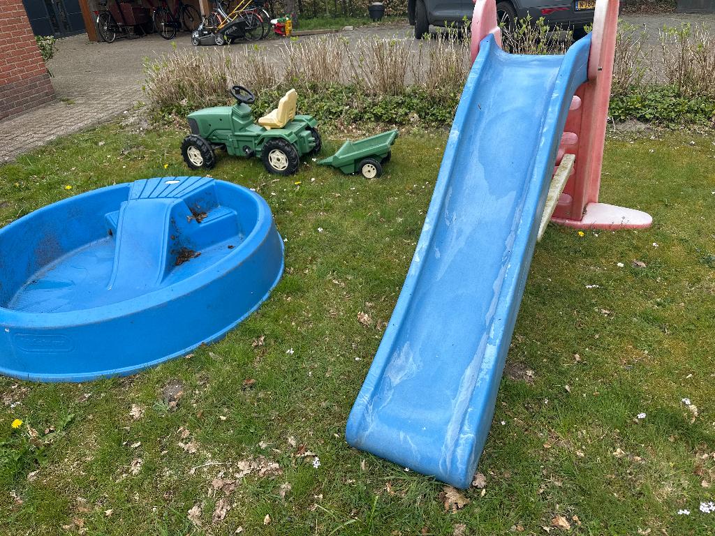 Little tikes zwembad glijbaan, Ophalen, Gebruikt, Overige typen