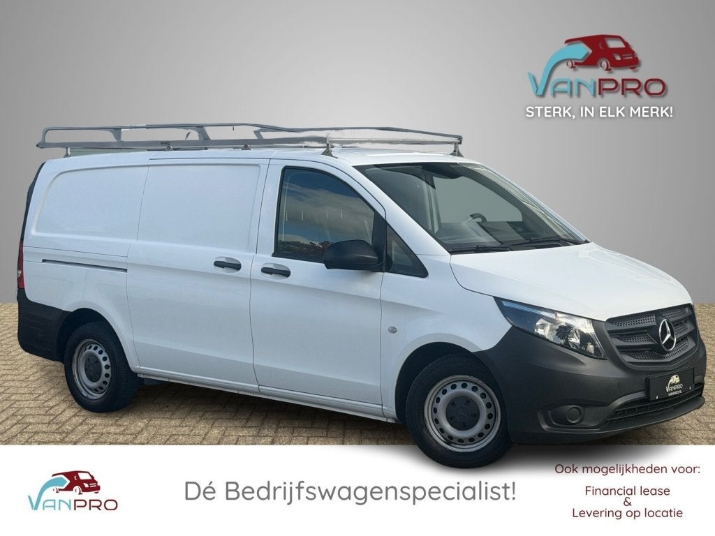 Mercedes-benz VITO 114 CDI 136PK L2H1 / 1e eigenaar / Cruise, 4 cilinders, Wit, Bedrijf, Diesel