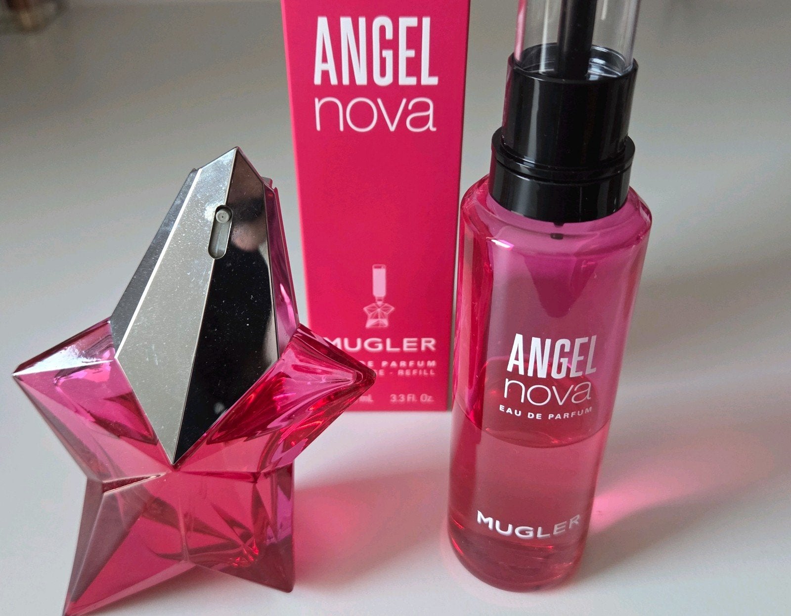 Mugler Angel Nova EDP met navul, Ophalen of Verzenden, Zo goed als nieuw