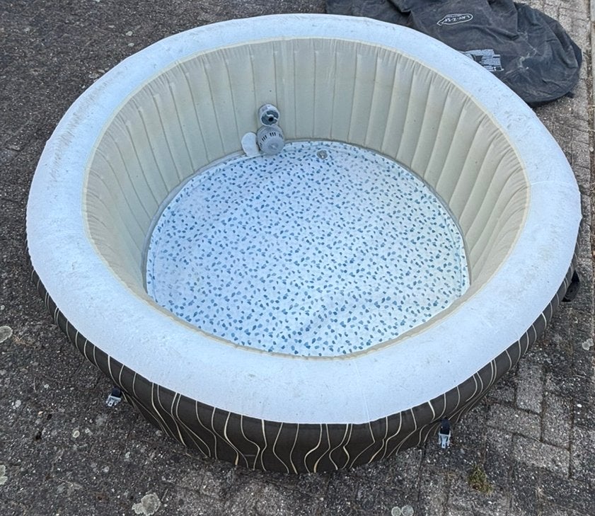 jacuzzi - Lay-z spa Hollywood, Tuin en Terras, Bubbelbaden en Hottubs, Ophalen, Gebruikt, Filter, Opblaasbaar