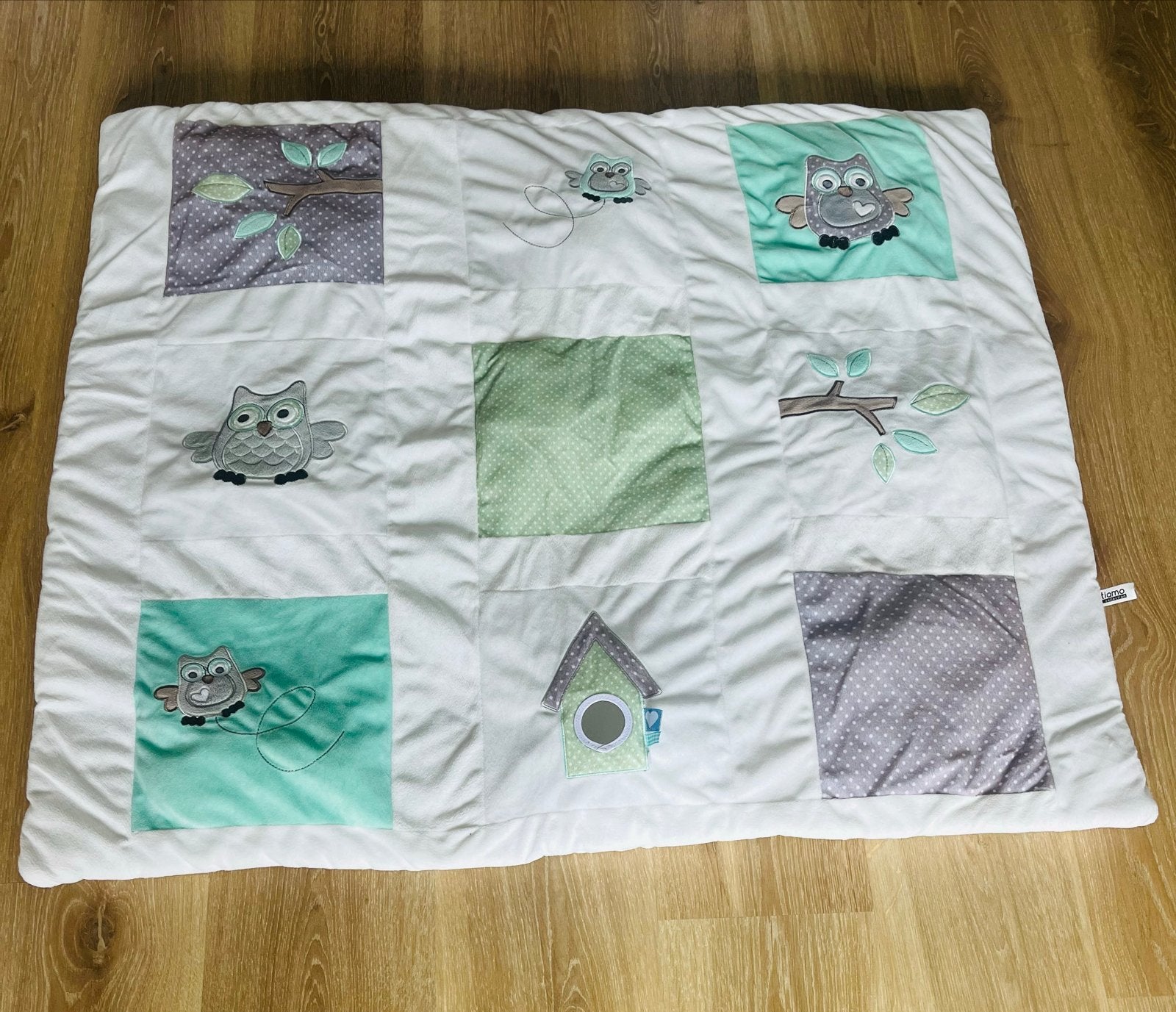 Prénatal boxkleed met Uiltjes, Ophalen, Gebruikt, Vierkant, Boxkleed