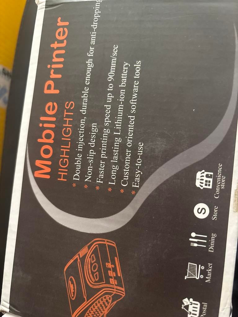 Nieuwe ISSYZONE POS Mobiele Bonprinter - Ongebruikt, Ophalen of Verzenden, Zo goed als nieuw