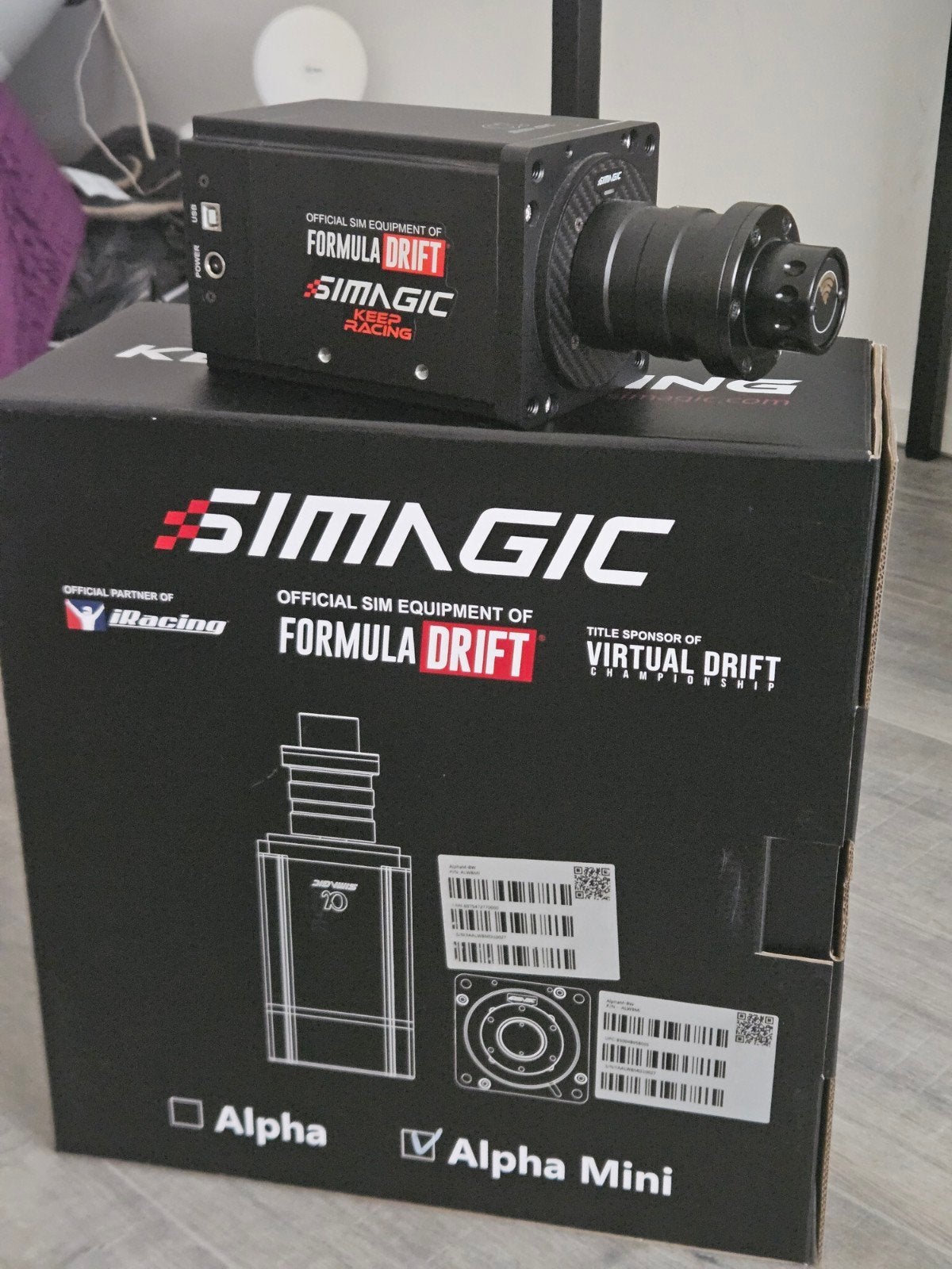 Simagic alpha mini, Ophalen, Zo goed als nieuw, Simagic