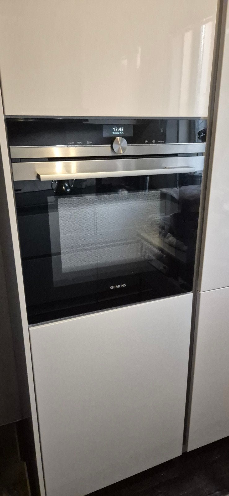 Siemens inbouw combi-oven, Witgoed en Apparatuur, Ovens, Ophalen, Siemens, Zo goed als nieuw, Oven met grill