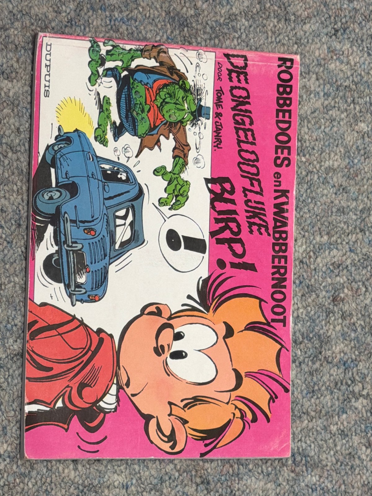 Robbedoes en Kwabbernoot: De Ongelooflijke Burp!, Boeken, Eén stripboek, Ophalen of Verzenden, Gelezen
