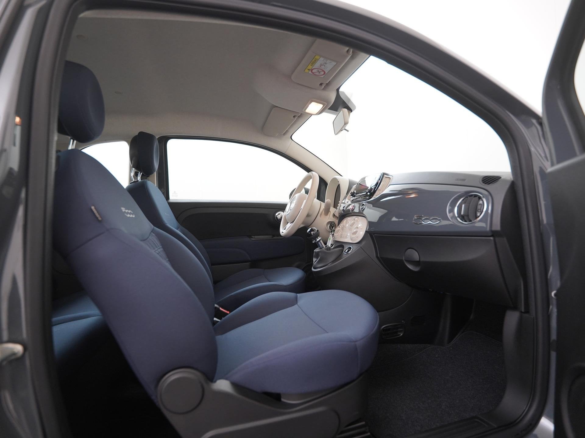 Fiat 500 1.0 Hybrid Cult | Zondag Open!, Auto's, Voorwielaandrijving, 12 maanden, Stof, Euro 6