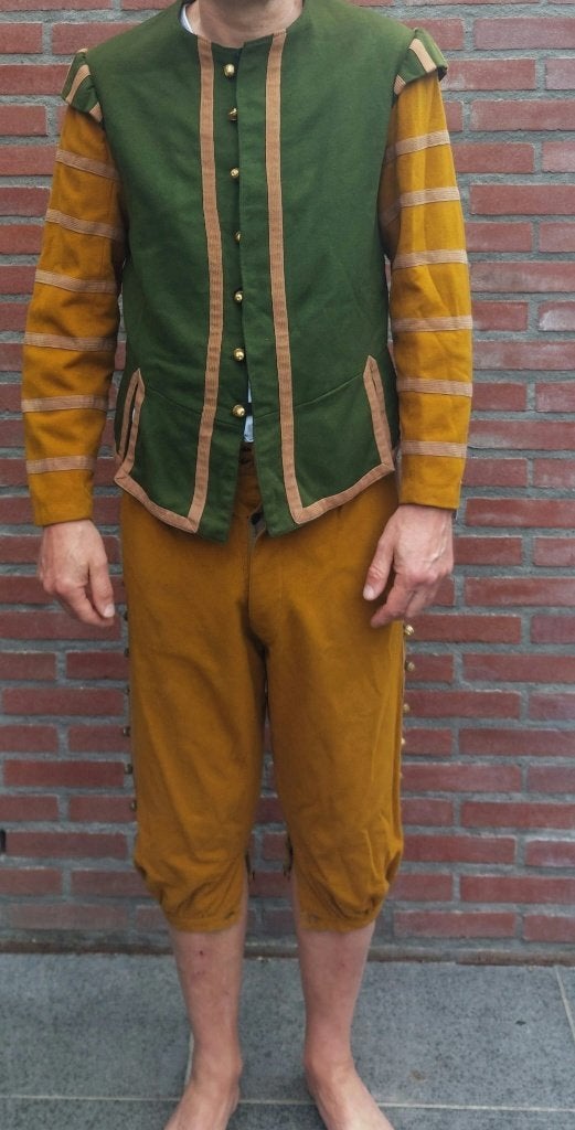 Carnavalskleding en Feestkleding kostuum thema, Ophalen of Verzenden, Zo goed als nieuw, Maat 46/48 (XL) of groter, Overige thema's