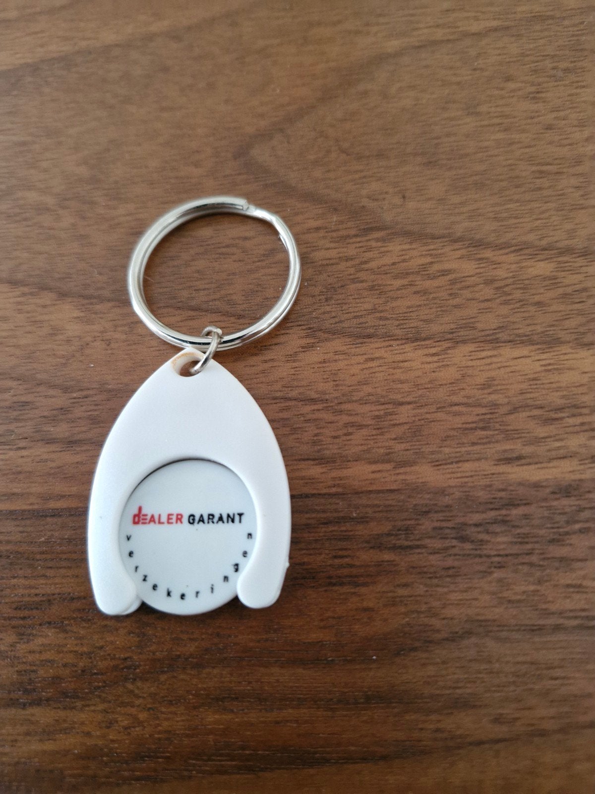 274 Dealer Garant Verzekeringen winkelwagenmuntje, Verzamelen, Sleutelhangers, Ophalen of Verzenden, Gebruikt, Overige typen