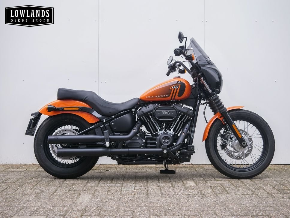 HARLEY-DAVIDSON STREET BOB 114 FXBBS (bj 2021), 2 cilinders, HARLEY-DAVIDSON, Bedrijf, Onbekend