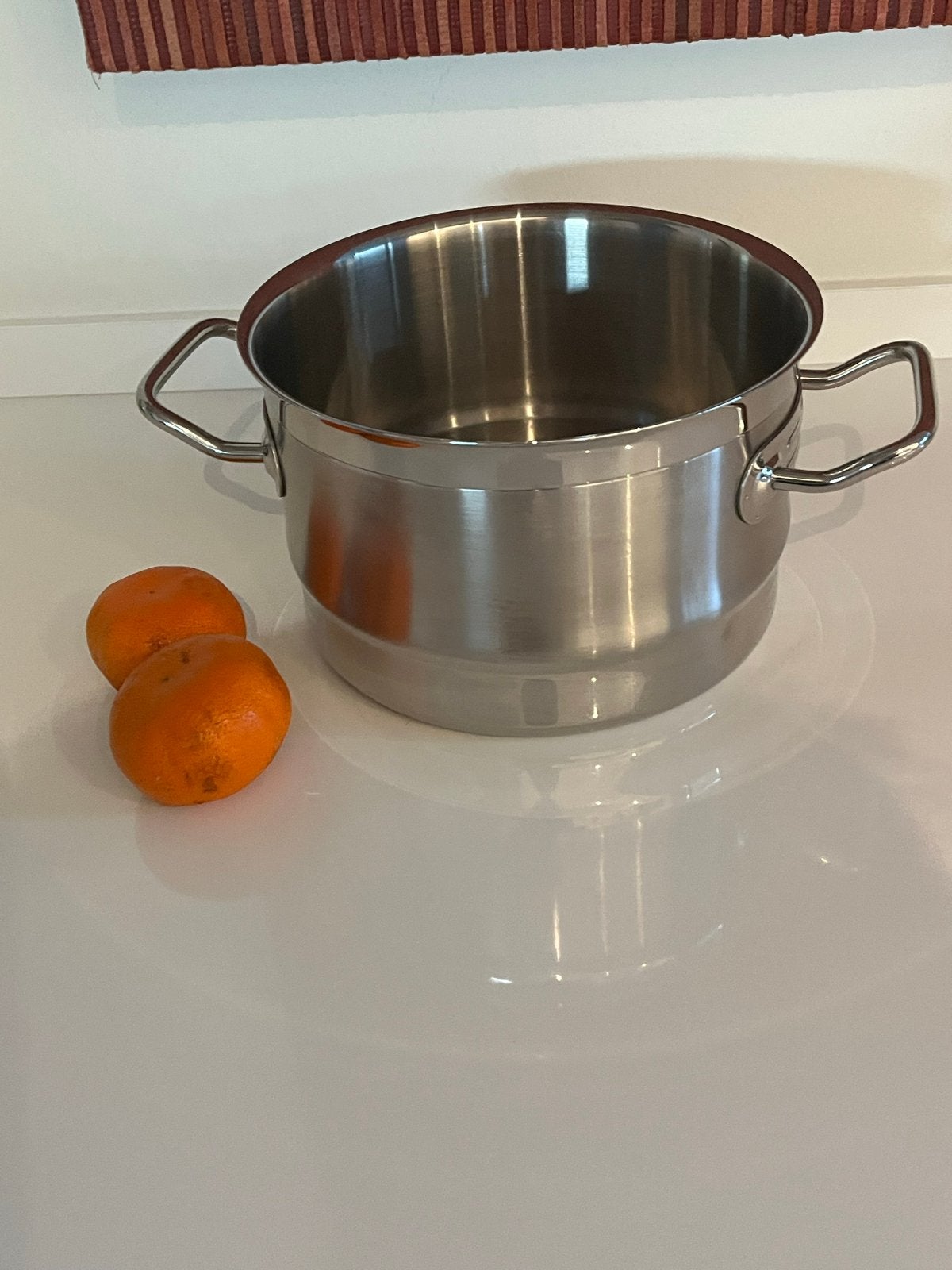 Nieuwe RVS Stoompan Inzet 20 cm - Zware Kwaliteit, Ophalen, Nieuw, Metaal, Zilver