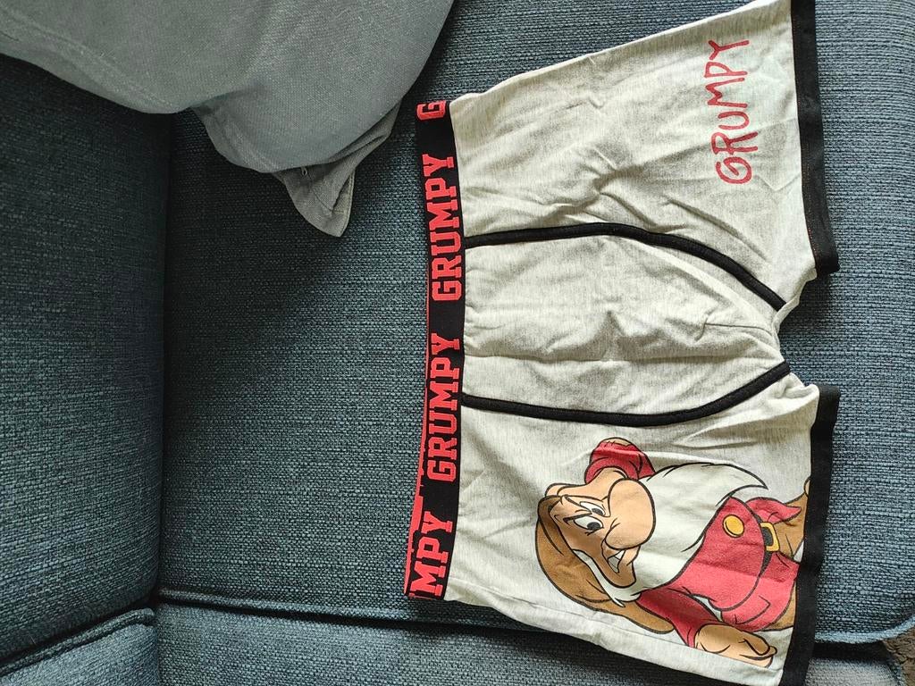 Disney Grumpy boxershort, Ophalen of Verzenden, Grijs, Disney, Boxer