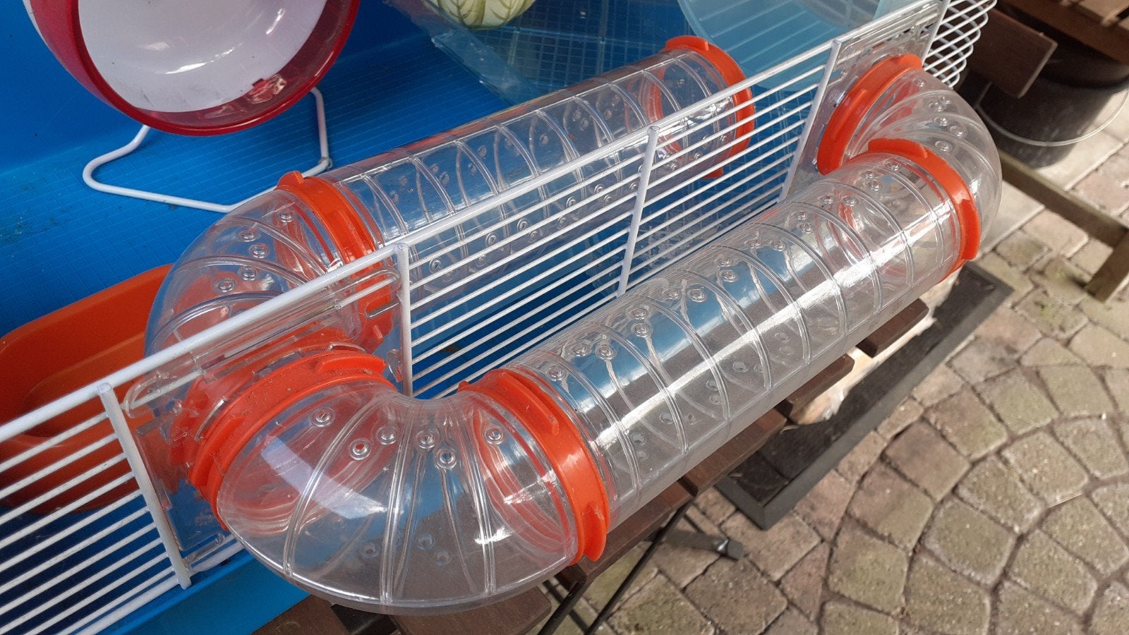 Hamster- of muizenkooi, Ophalen, Zo goed als nieuw, Loopwiel of Rad