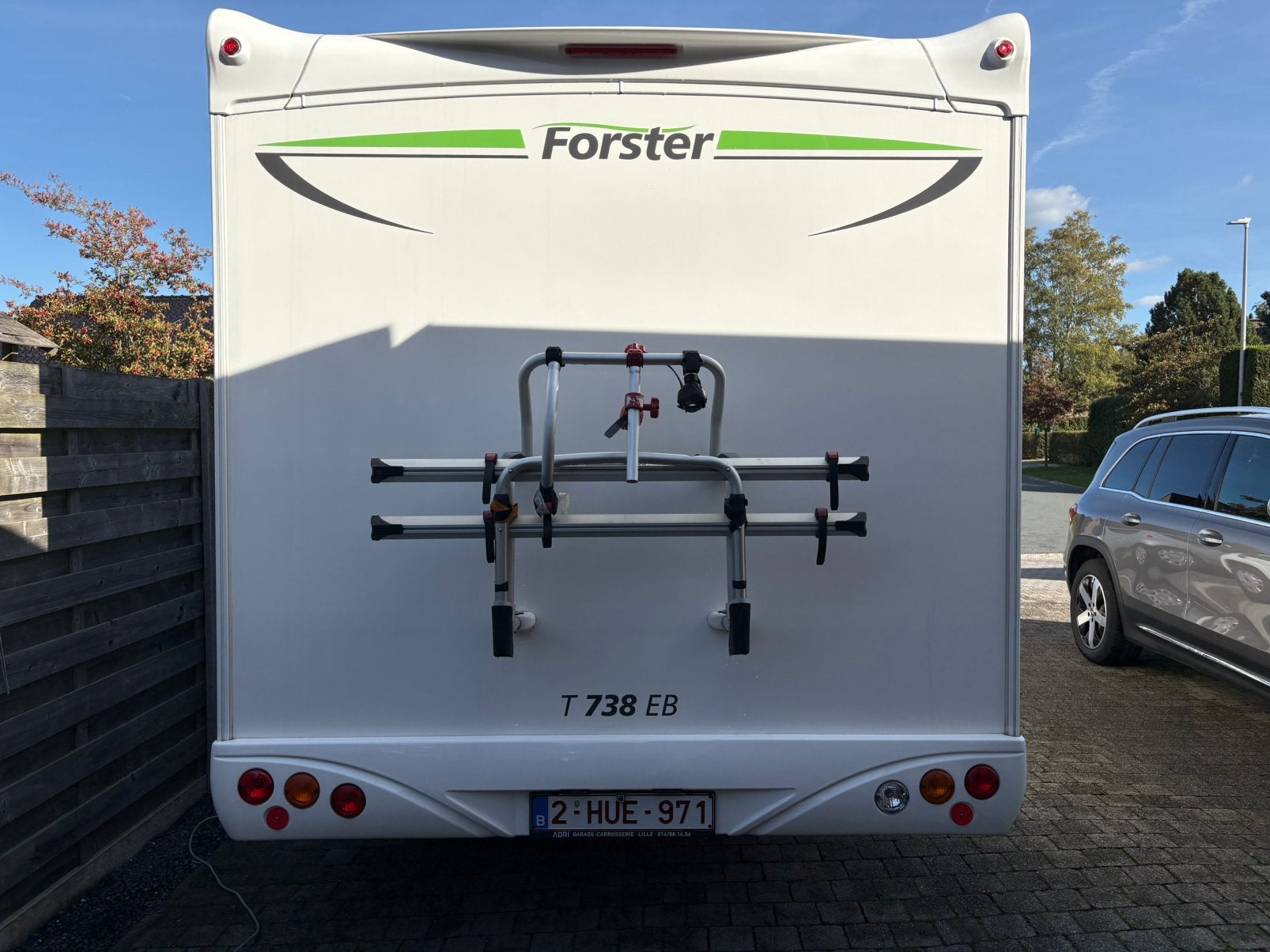 mobilhome Forster T 738 B, Ophalen, Fiat