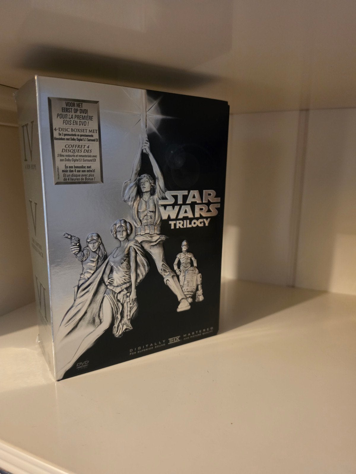 Star Wars Trilogie (Episodes IV, V, VI) DVD Boxset, Engels, Ophalen of Verzenden, Zo goed als nieuw, Science Fiction