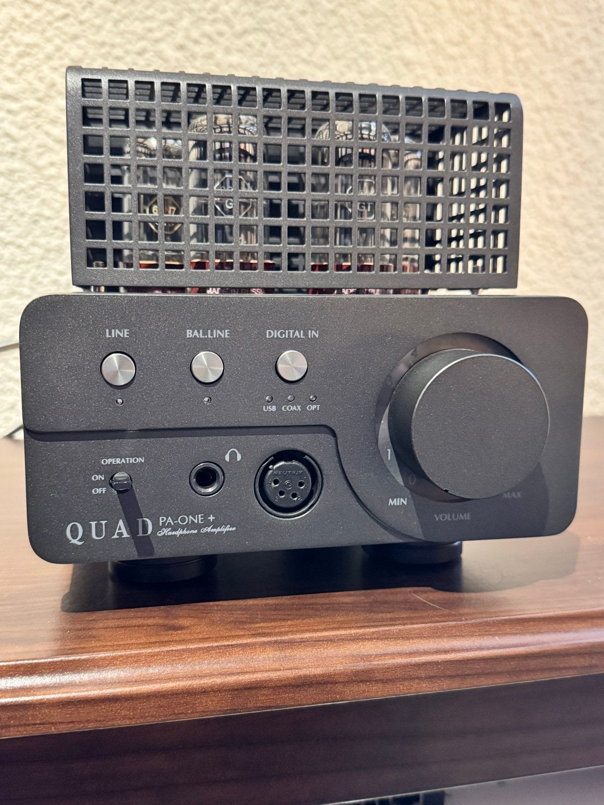 Quad PA-One+ hoofdtelefoonversterker met DAC, Ophalen, Zo goed als nieuw, Overige merken