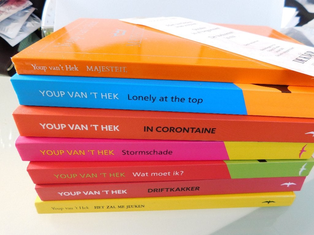 7 x Youp van 'T Hek boeken, Ophalen of Verzenden, Zo goed als nieuw, Youp van 't Hek, Nederland