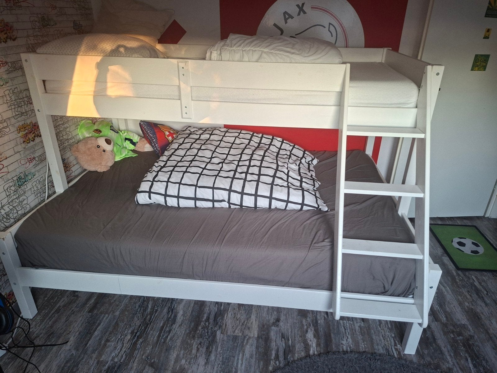 stapelbed 3 persoons., Ophalen, Gebruikt, Tweepersoons, Overige maten