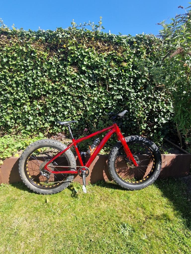 Custom Fatbike - Steevens Mobster Candy Red 1x12 XTR, Ophalen of Verzenden
