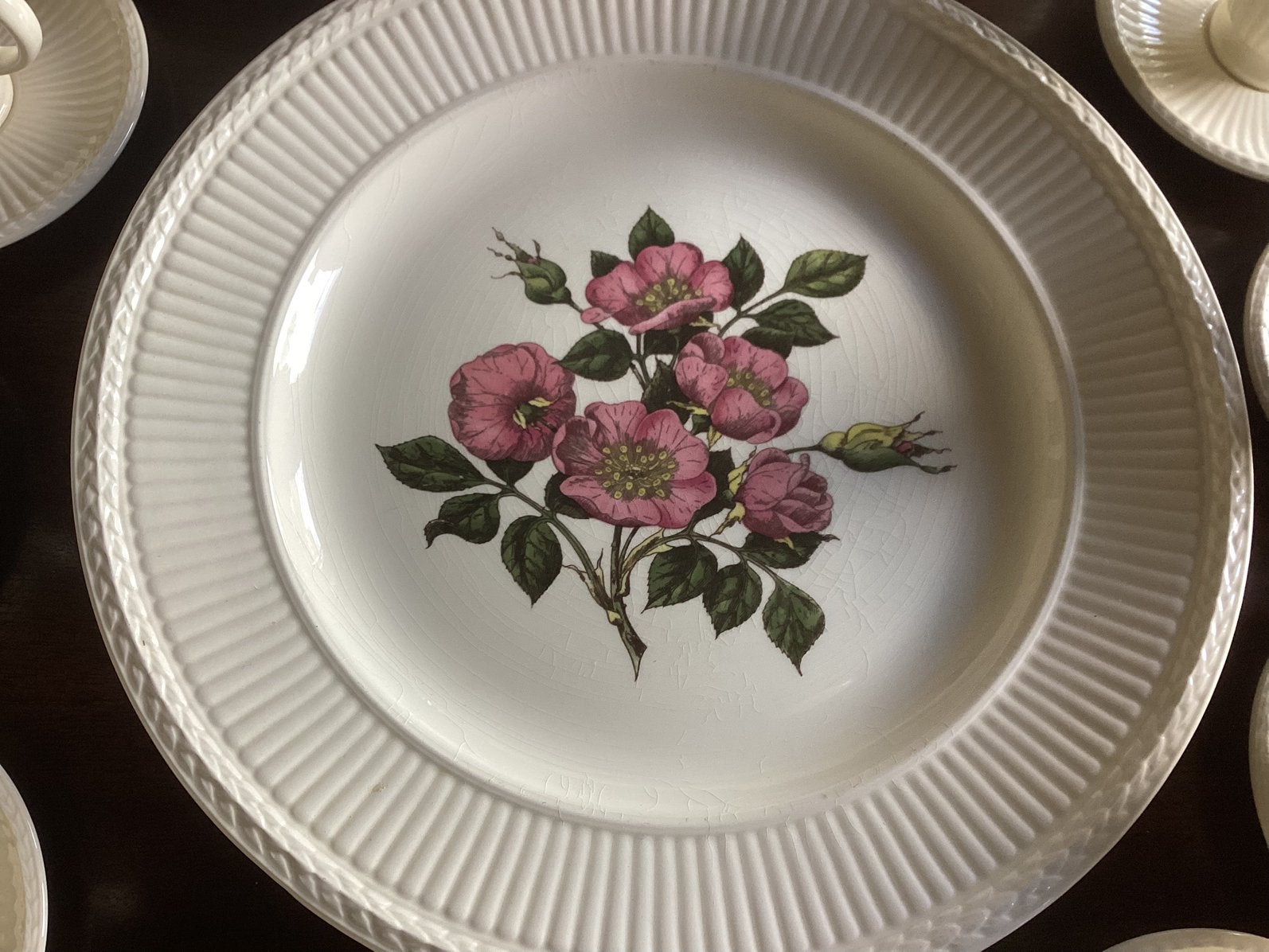 Wedgwood Briar Rose –41-delig Servies (Etruria Barlaston), Ophalen
