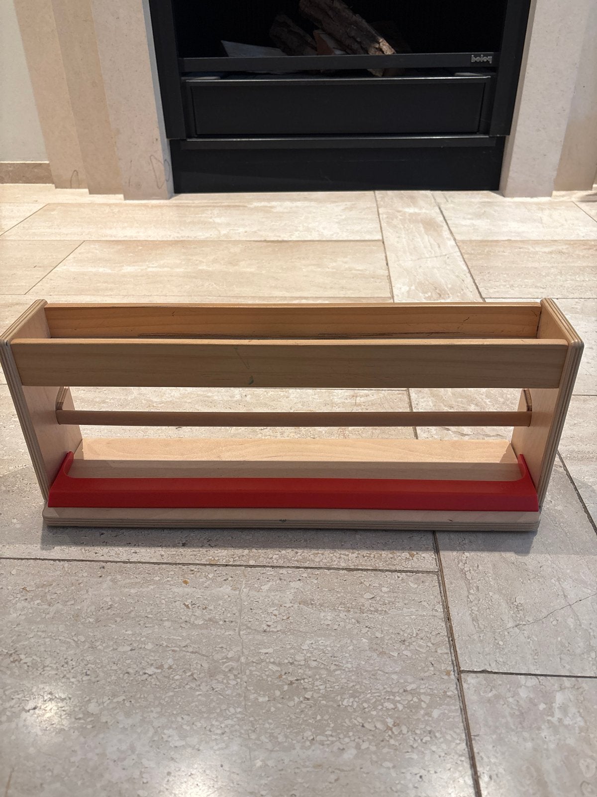 IKEA Mala Houten knutselhouder met rolhouder, Ophalen, Gebruikt, Gereedschap of Toebehoren, Meerkleurig