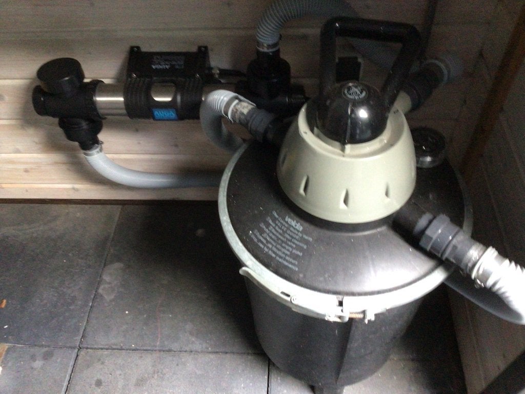 Vijverfilter Velda ( drukfilter), Ophalen, Gebruikt, Vijverfilter
