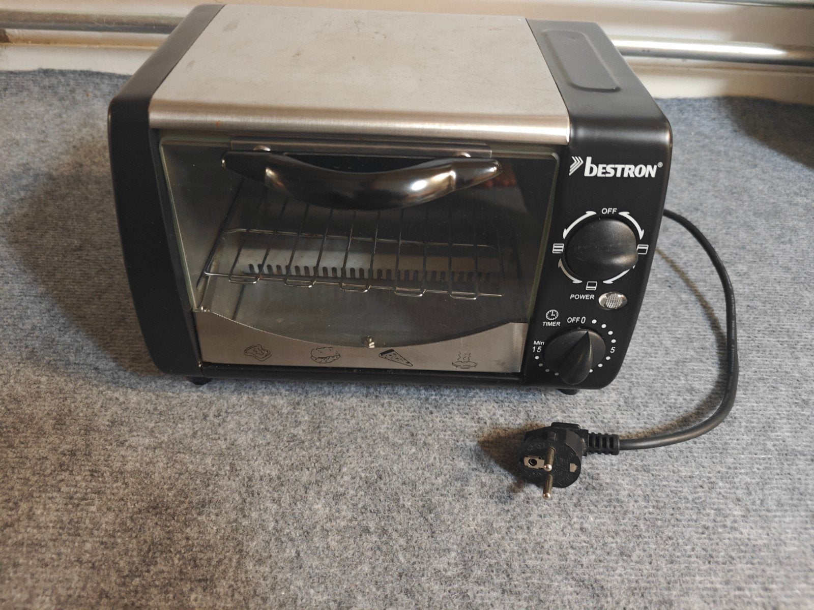 Bestron Mini-oven - Compact en handig, Ophalen, Minder dan 45 cm, Minder dan 45 cm, Vrijstaand