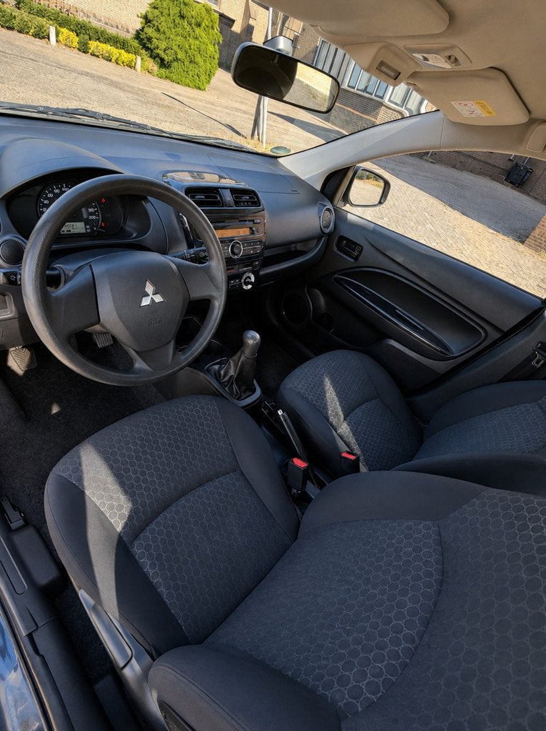 Mitsubishi Space Star 1.0 Airco|New APK|Parkeersensor|Garant, Voorwielaandrijving, Euro 5, Parkeersensor, Gebruikt