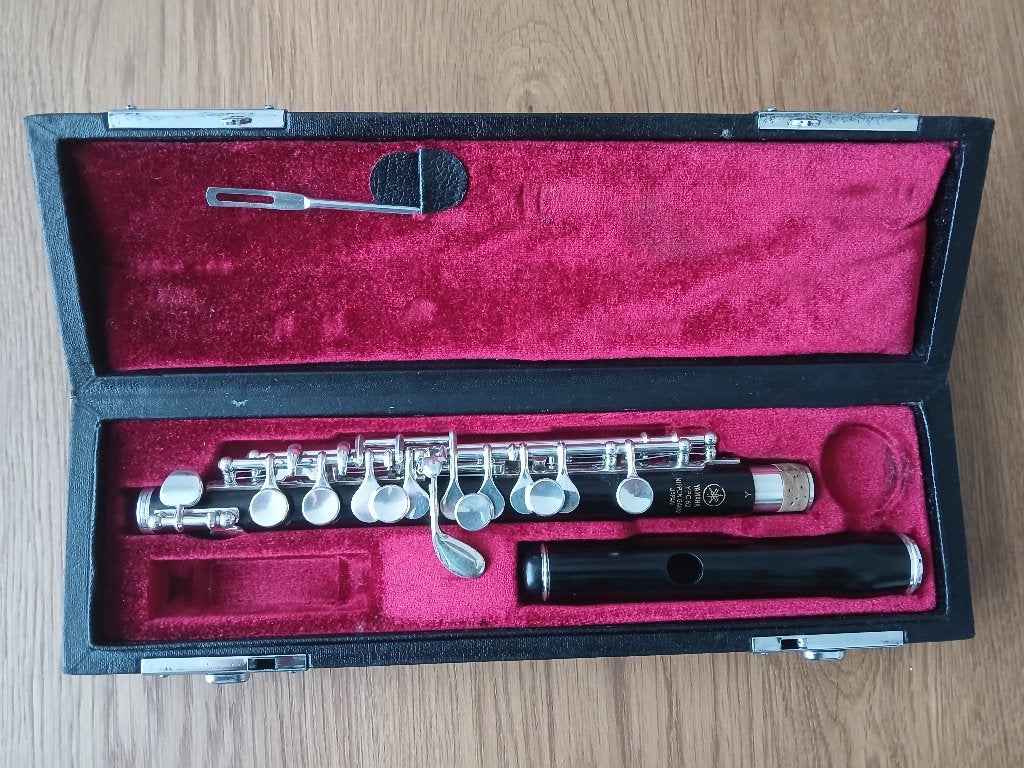 Yamaha YPC 62 piccolo dwarsfluit, Muziek en Instrumenten, Ophalen of Verzenden, Gebruikt, Piccolo