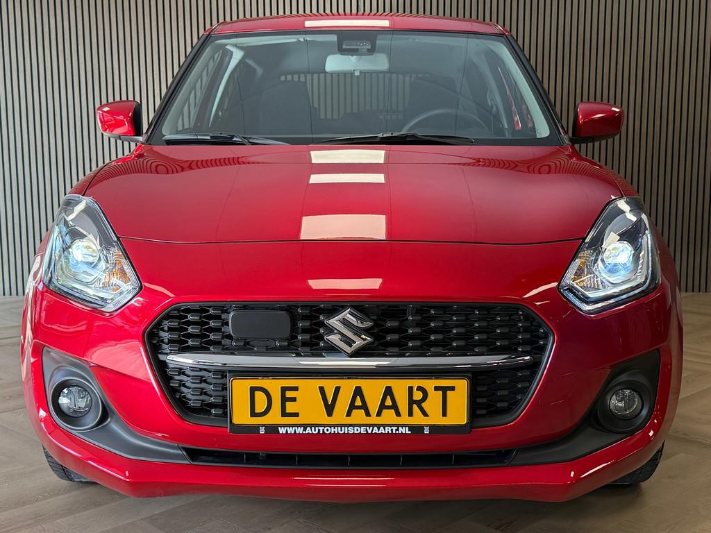 Suzuki Swift 1.2 Select Smart Hybrid AUTOMAAT NAVI LED CLIMA, 83 pk, Stof, Gebruikt, Zwart