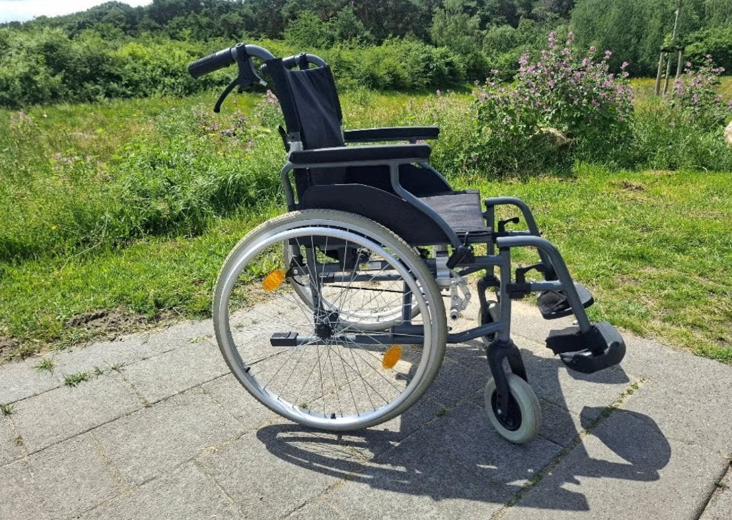 MultiMotion M5 Rolstoel – 50 cm zitbreedte, Ophalen, Inklapbaar, Zo goed als nieuw, Duwrolstoel
