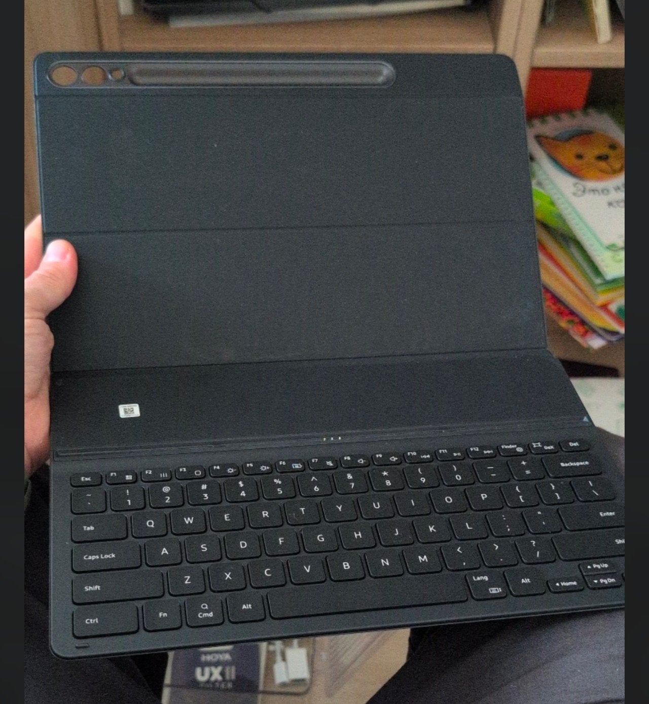 Book Cover Keyboard Slim voor Tab S7/S8 11 inch, Computers en Software, Windows Tablets, Zo goed als nieuw, 11 inch, Ophalen of Verzenden