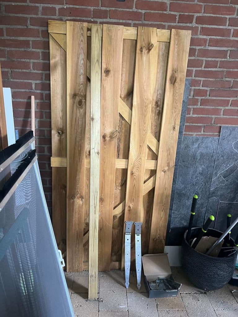 Poortdeur compleet, 1 tot 2 meter, Minder dan 3 meter, Nieuw, Ophalen of Verzenden