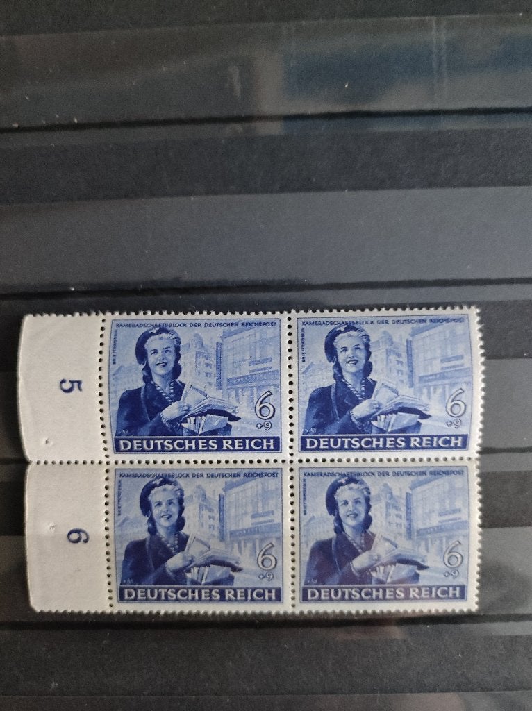 Duitse Rijk Michelr 888 postfris blok van 4., Ophalen of Verzenden, Duitse Keizerrijk, Postfris