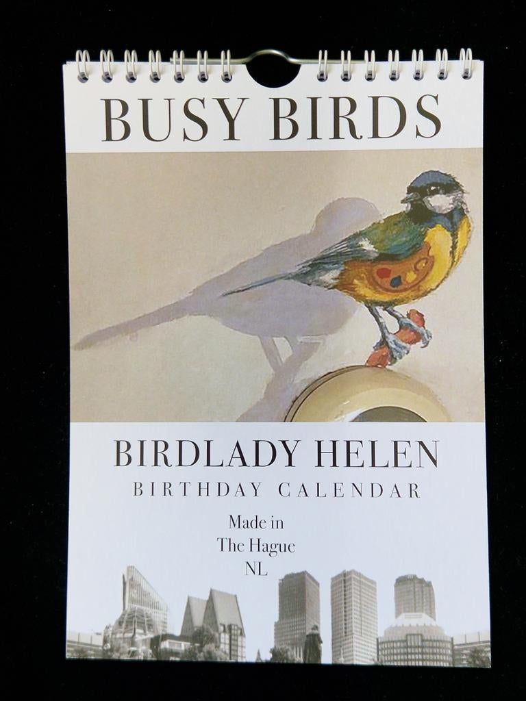 Verjaardagskalender Busy Birds, Ophalen of Verzenden, Maandkalender, Nieuw