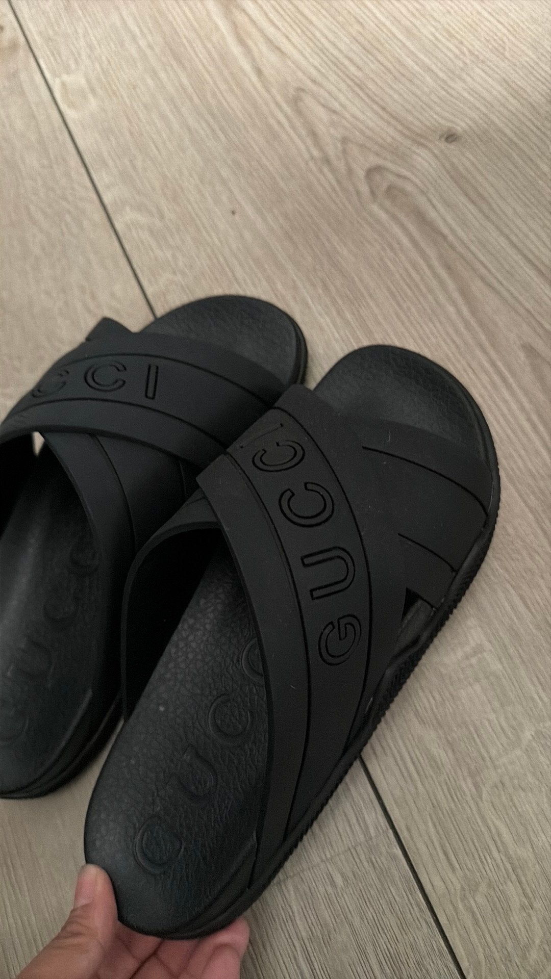 Gucci slippers, Ophalen of Verzenden, Nieuw, Zwart
