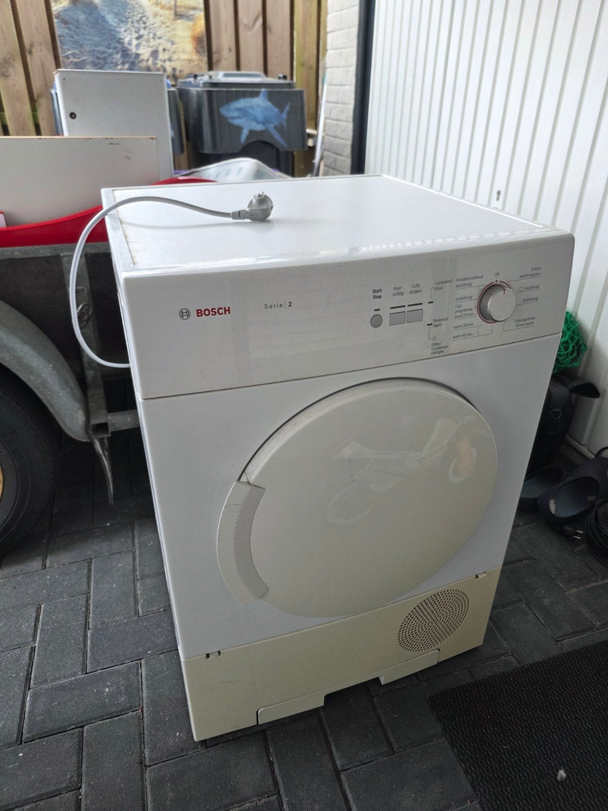 Goed werkende Bosch Serie 2 droger in prima staat, Witgoed en Apparatuur, Wasdrogers, 6 tot 8 kg, Gebruikt, Ophalen of Verzenden