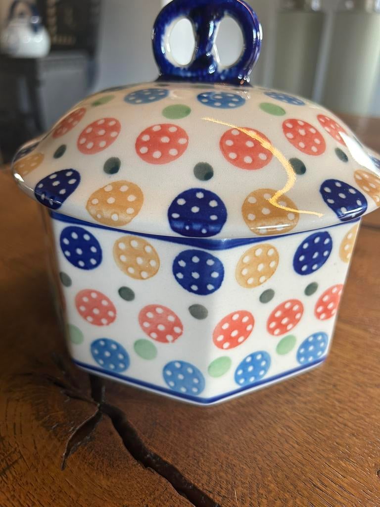 Bunzlau koekpot, Huis en Inrichting, Keuken | Servies, Ophalen, Keramiek, Overige stijlen, Schaal of Schalen