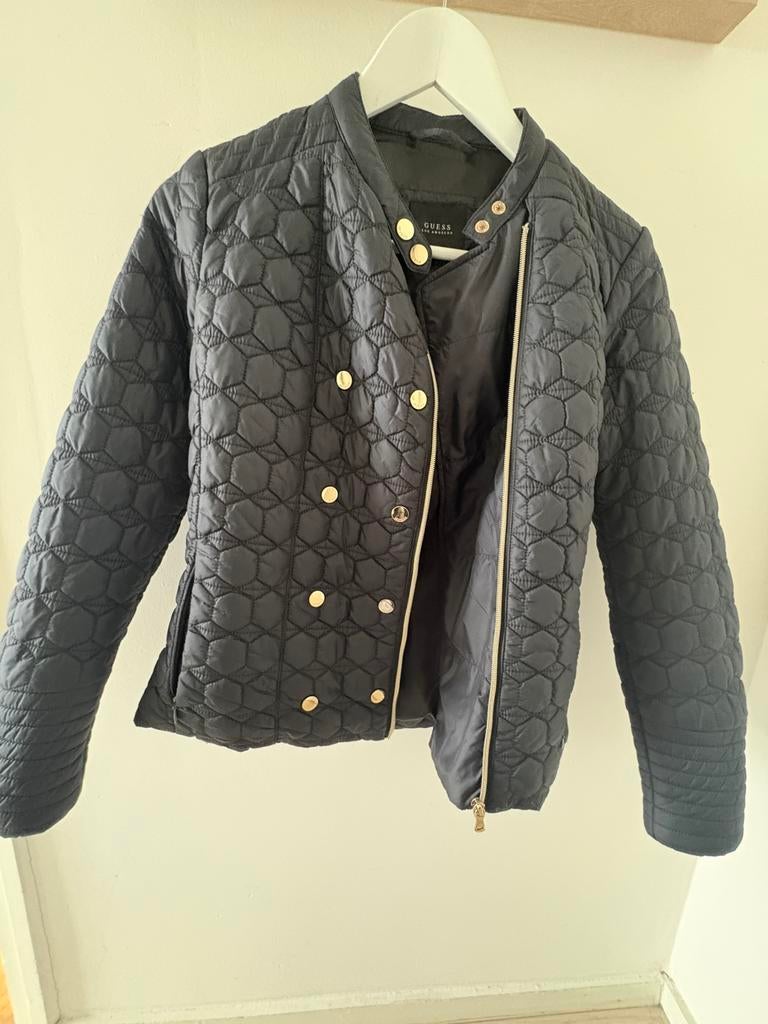 Guess jas, Ophalen, Nieuw, Maat 34 (XS) of kleiner, Zwart