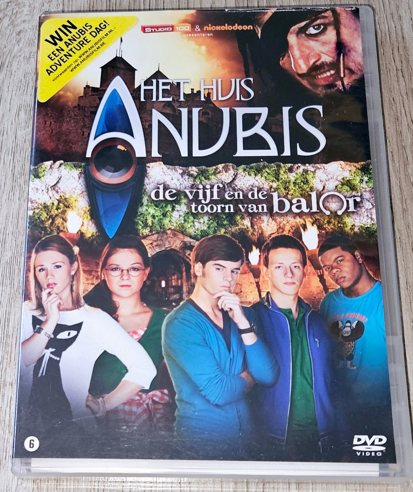 Het Huis Anubis: De Vijf en de Toorn van Balor DVD, Zo goed als nieuw, Vanaf 6 jaar, Familie, Film