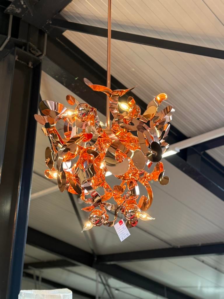 Nieuw Brand van Egmond Kelp Kroonluchter kegel Design Lamp, Terzani Lodes Quasar Occhio Penta Catellani & Smith Jacco Maris, Nieuw
