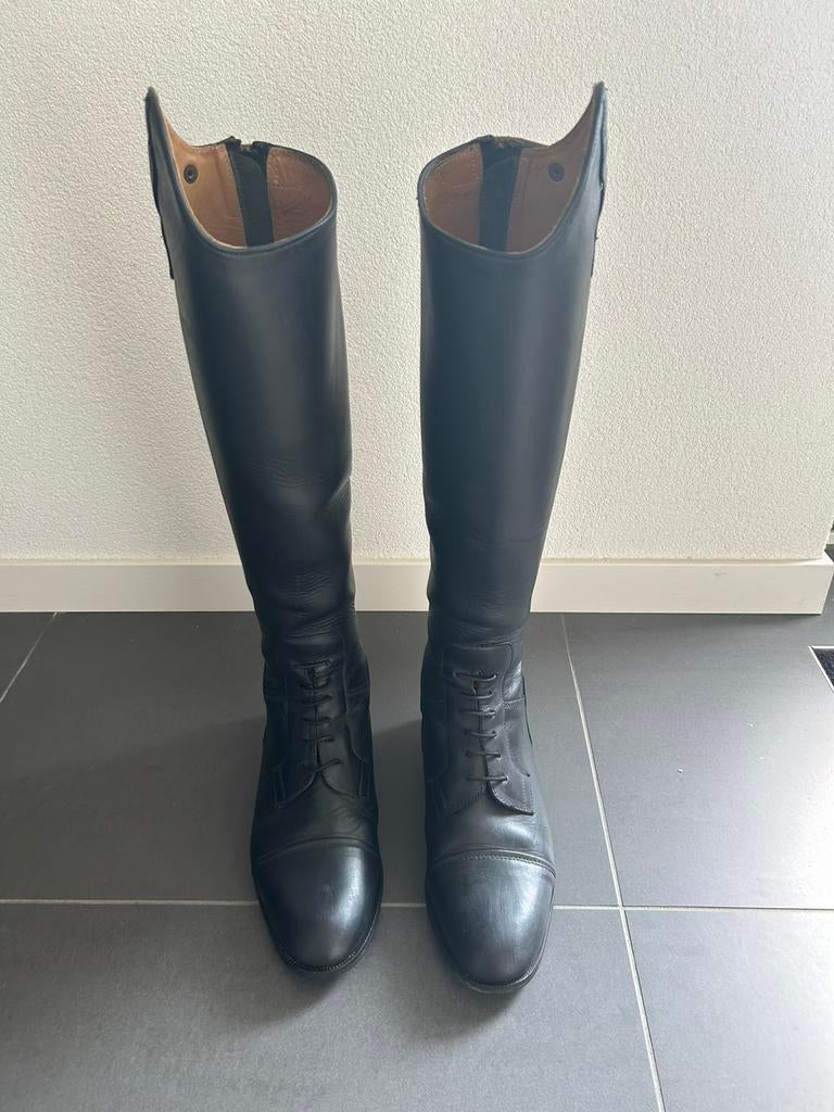 Leren paardrijlaarzen, Dieren en Toebehoren, Paardrijkleding, Ophalen of Verzenden, Zo goed als nieuw, Overige soorten, Schoeisel